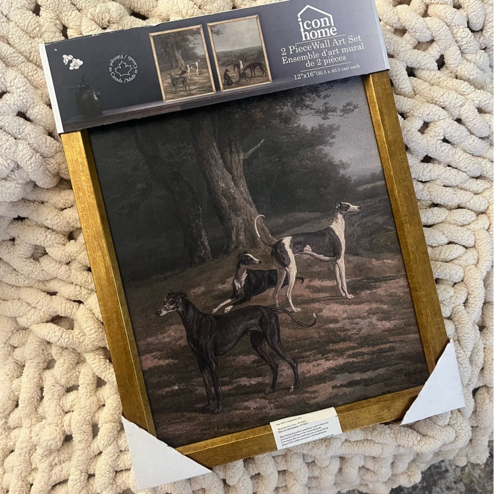 Icon Home Greyhound Prints x 2
